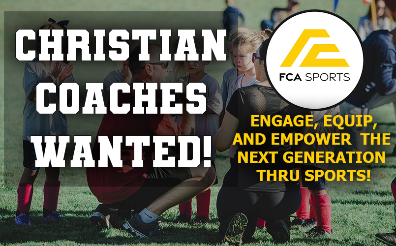 Christian Coaches Wanted!